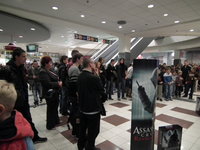 Assassin"s Creed megjelenési party.